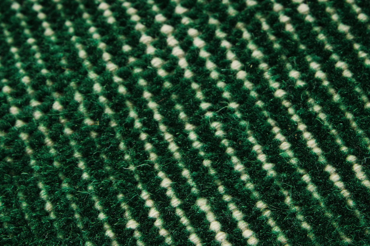 6x10 Dark Green and Multicolor Turkish Anatolian Rug