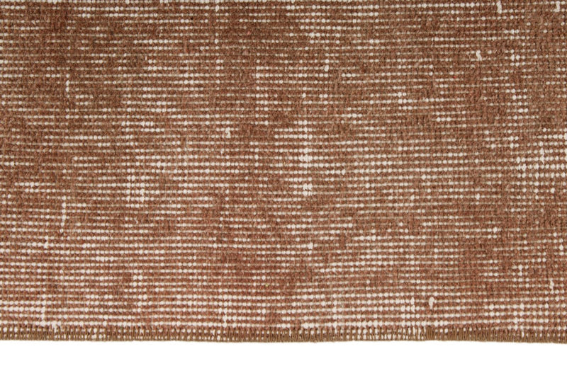 7x10 Light Brown and Multicolor Turkish Anatolian Rug