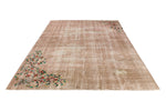 7x10 Light Brown and Multicolor Turkish Anatolian Rug