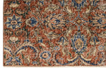 7x9 Brown and Multicolor Anatolian Turkish Tribal Rug