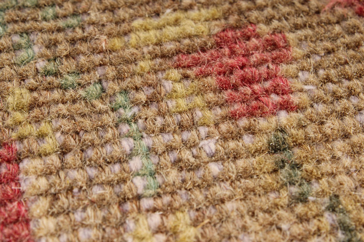 6x10 Pink and Multicolor Turkish Overdyed Rug