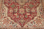 7x10 Pink and Multicolor Turkish Overdyed Rug