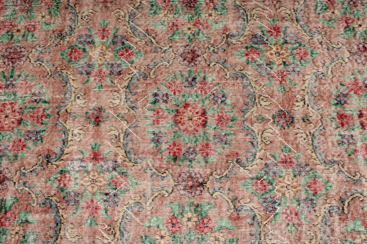 5x8 Multicolor Anatolian Turkish Tribal Rug