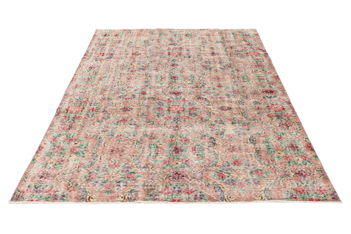 5x8 Multicolor Anatolian Turkish Tribal Rug