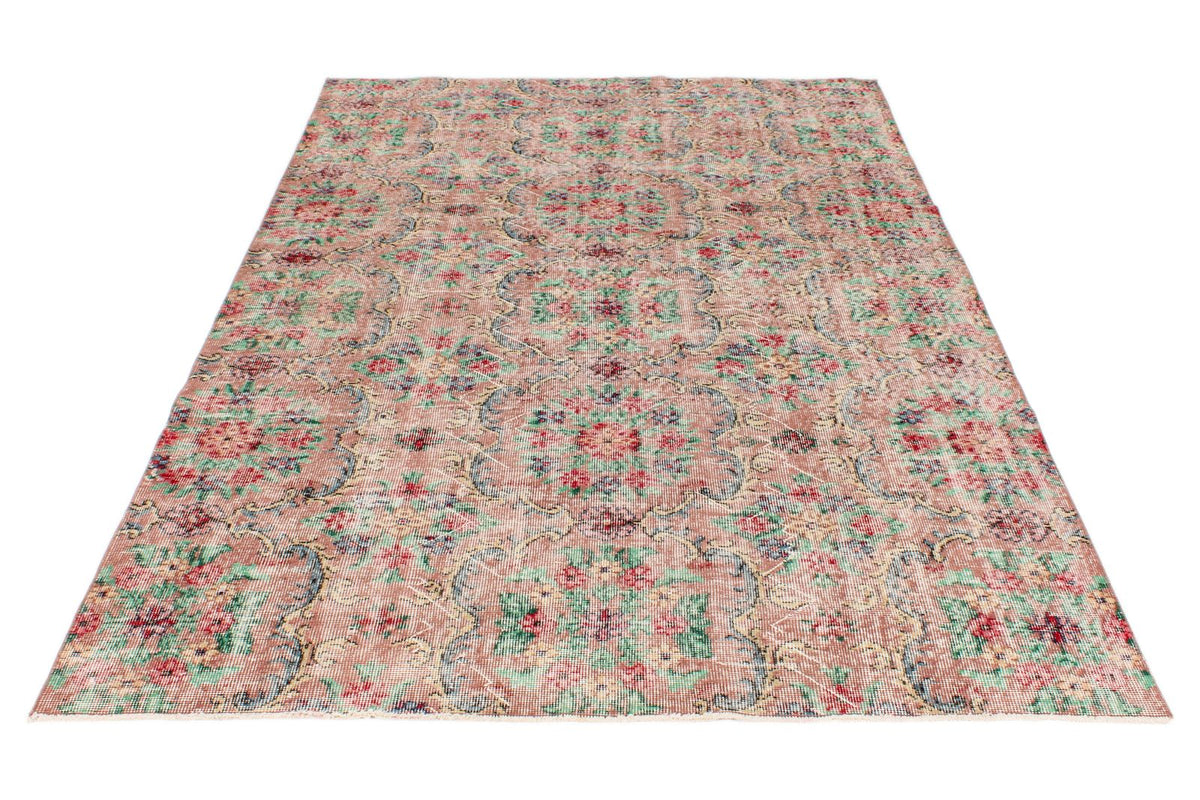 5x8 Multicolor Anatolian Turkish Tribal Rug