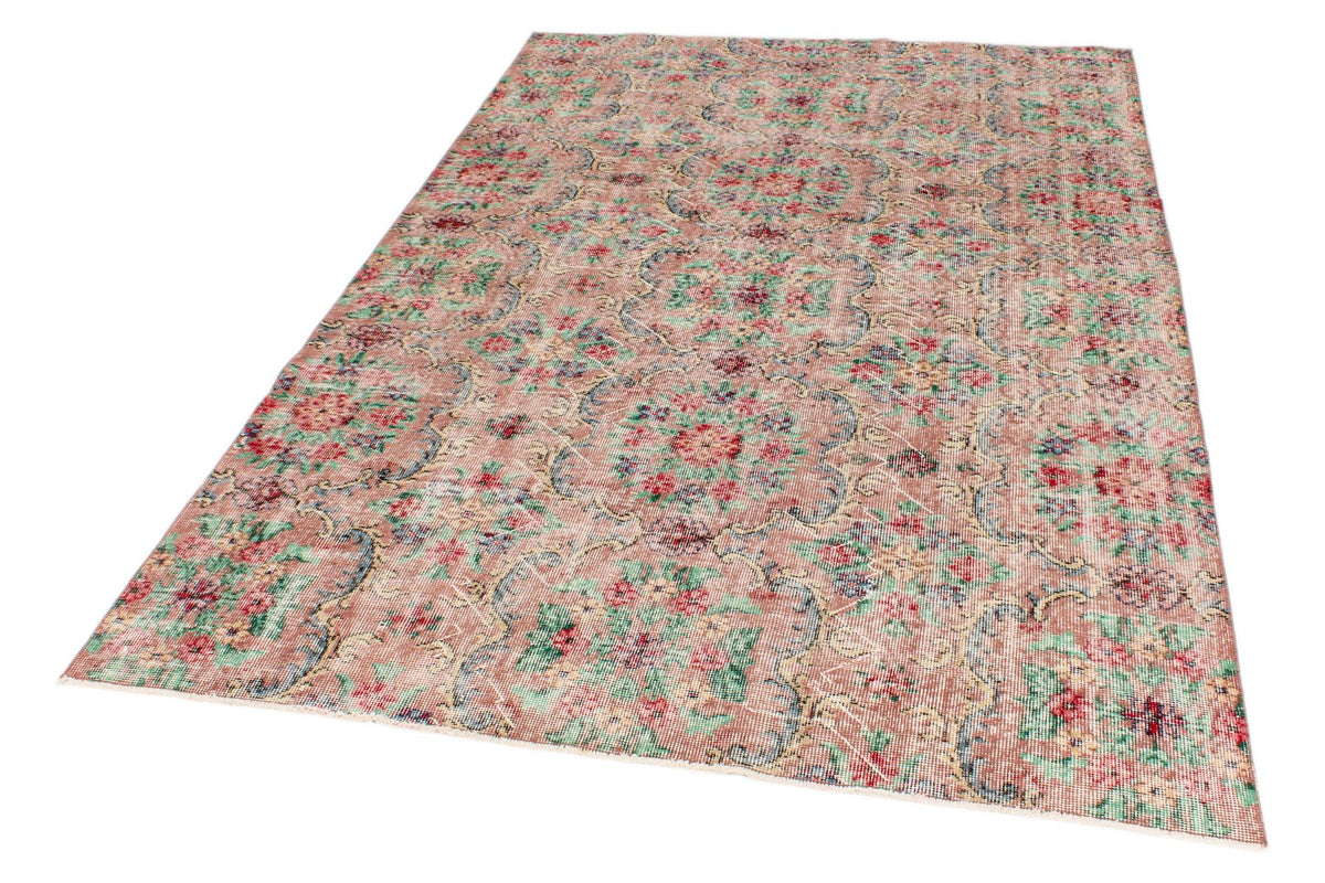5x8 Multicolor Anatolian Turkish Tribal Rug