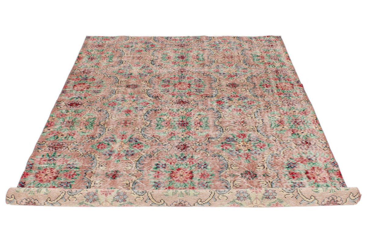 5x8 Multicolor Anatolian Turkish Tribal Rug