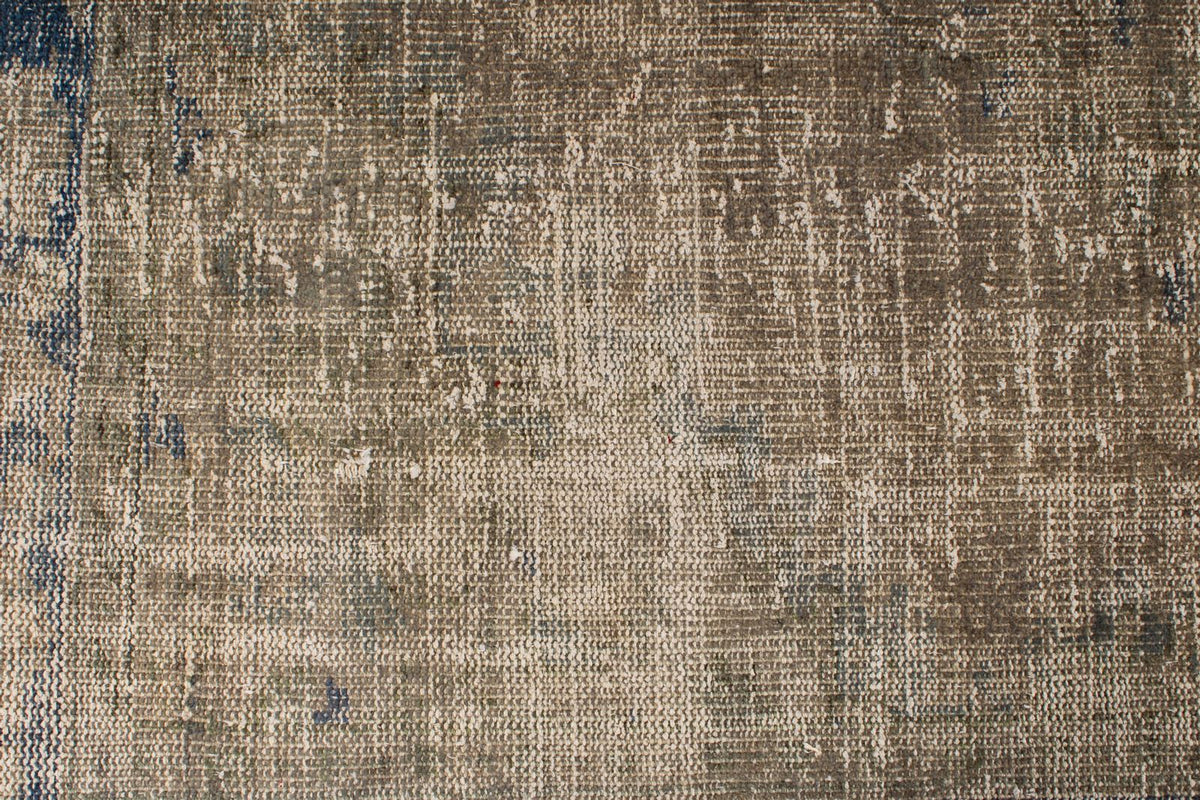 5x10 Brown and Purple Anatolian Turkish Tribal Rug
