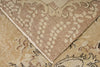 6x10 Beige and Light Brown Turkish Overdyed Rug