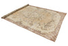 6x10 Beige and Light Brown Turkish Overdyed Rug