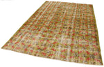 6x10 Mustard and Red Turkish Anatolian Rug