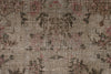 6x10 Brown and Burgundy Turkish Anatolian Rug