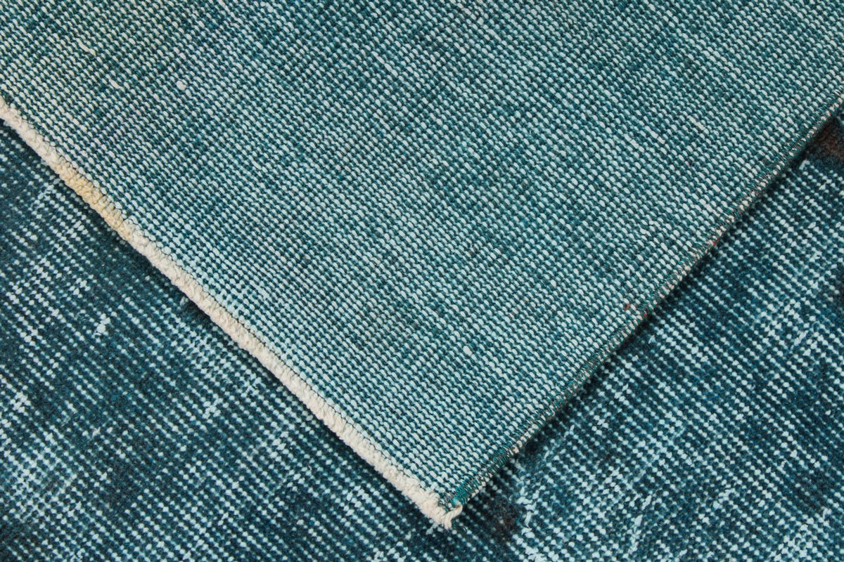 7x10 Blue and Navy Modern Contemporary Rug