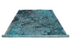 7x10 Blue and Navy Modern Contemporary Rug