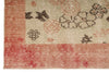 6x11 Ivory and Light Peach Turkish Overdyed Rug