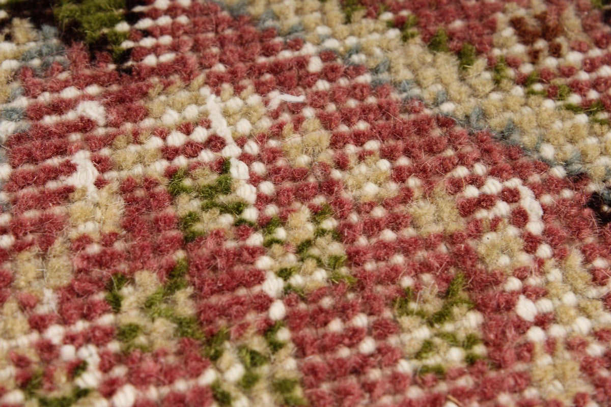 7x10 Light Rust and Multicolor Turkish Anatolian Rug