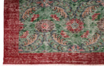 6x9 Multicolor and Red Turkish Anatolian Rug