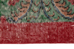 6x9 Multicolor and Red Turkish Anatolian Rug