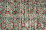 6x9 Multicolor and Red Turkish Anatolian Rug