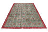 6x9 Multicolor and Red Turkish Anatolian Rug