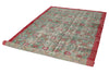 6x9 Multicolor and Red Turkish Anatolian Rug