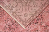 6x10 Pink and Light Brown Turkish Overdyed Rug