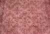 6x10 Pink and Light Brown Turkish Overdyed Rug