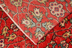 6x9 Red and Multicolor Turkish Anatolian Rug