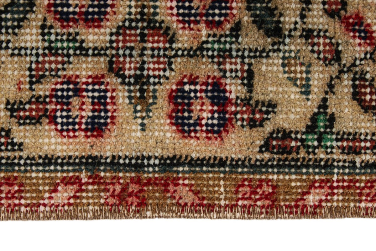 5x9 Green and Multicolor Modern Contemporary Rug
