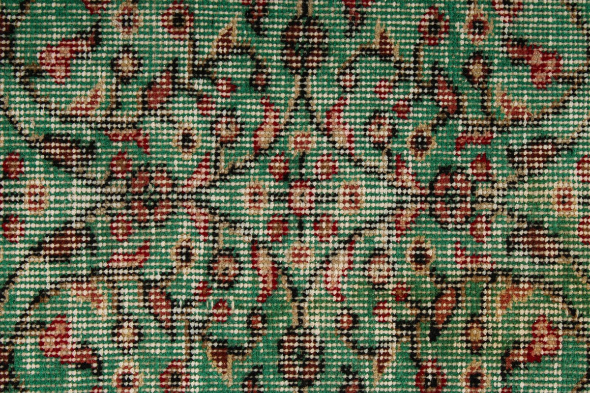 5x9 Green and Multicolor Modern Contemporary Rug