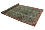 5x9 Green and Multicolor Modern Contemporary Rug