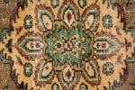 6x10 Light Brown and Multicolor Modern Contemporary Rug