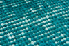 6x10 Blue and Black Turkish Overdyed Rug