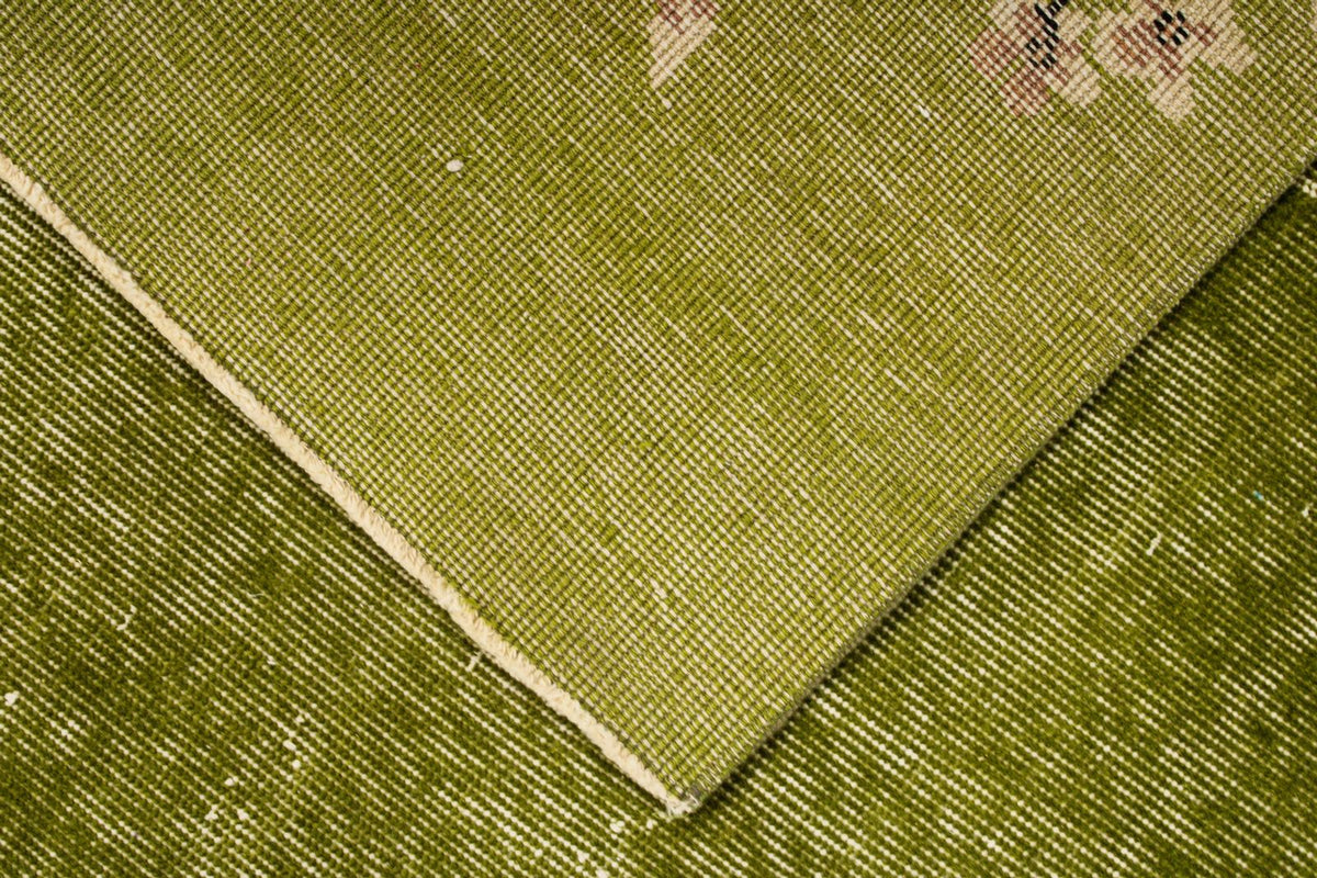 6x9 Green and Multicolor Modern Contemporary Rug
