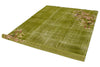 6x9 Green and Multicolor Modern Contemporary Rug