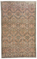 6x10 Multicolor Turkish Anatolian Rug