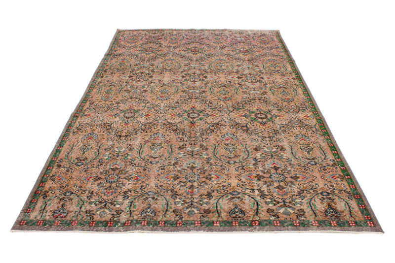 6x10 Multicolor Turkish Anatolian Rug