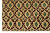 7x10 Beige and Green Turkish Anatolian Rug