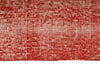 7x10 Red and Beige Turkish Overdyed Rug