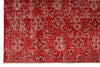 6x11 Burgundy and Light Red Turkish Anatolian Rug