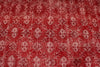 6x11 Burgundy and Light Red Turkish Anatolian Rug