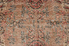 6x9 Red and Multicolor Turkish Overdyed Rug