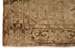 7x9 Beige and Light Brown Persian Rug