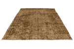 7x9 Beige and Light Brown Persian Rug