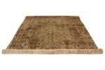 7x9 Beige and Light Brown Persian Rug