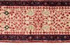 5x7 Red and Ivory Turkish Tribal Rug