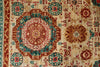 9x12 Camel and Turquoıse Turkish Tribal Rug