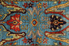 3x18 Blue and Ivory Anatolian Traditional Runner