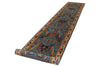 3x18 Blue and Ivory Anatolian Traditional Runner