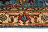 3x18 Blue and Ivory Anatolian Traditional Runner